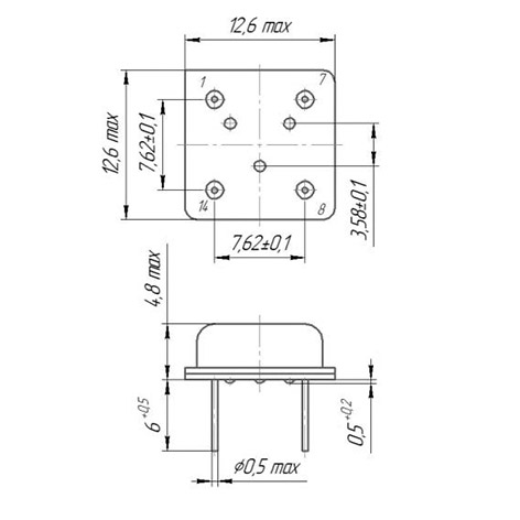GK367-UTK-M - Dimensions