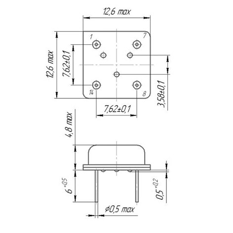 GK304-UN-03-S - Dimensions