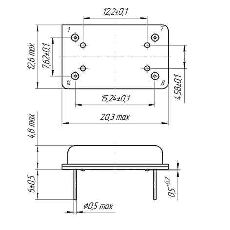 GK82-P2-T - Dimensions