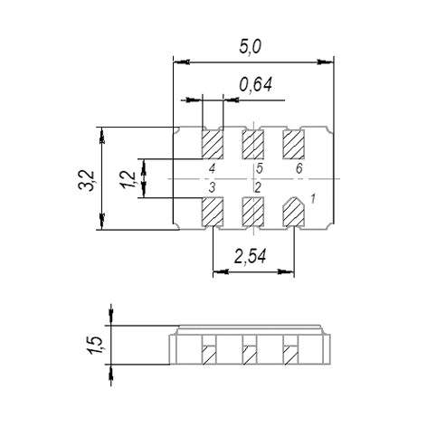 GK304-UN-01 - Dimensions