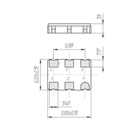 GK304-UN - Dimensions