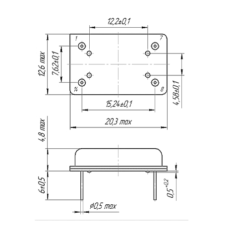 GK82-P1 - Dimensions
