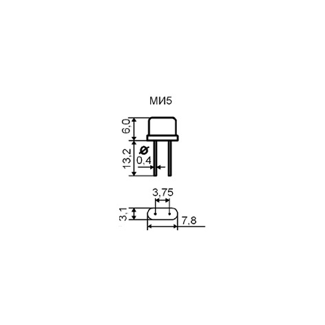RK543-MI5 - Dimensions
