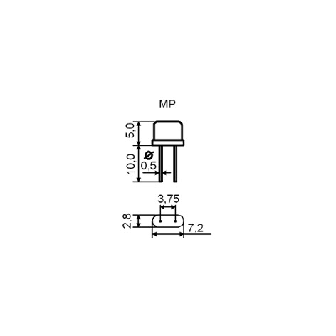 RK542-MI4 - Dimensions