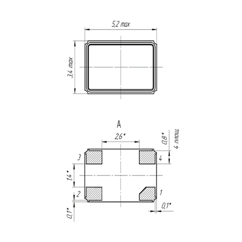 RK536-SMD5 - Dimensions